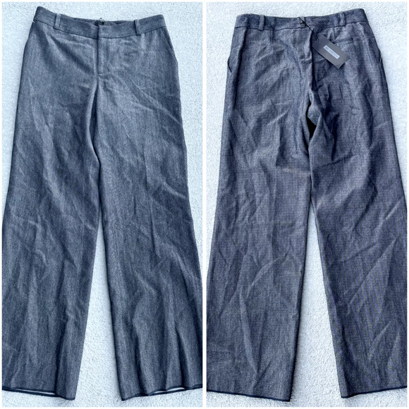 NWT Douglas Hannant 10 Wool Silk Blend High Rise Dress Pants Timeless Career - Picture 1 of 13